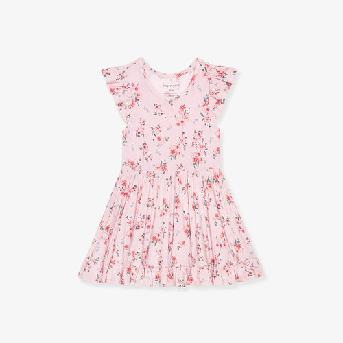 London Ruffled Twirl Dress