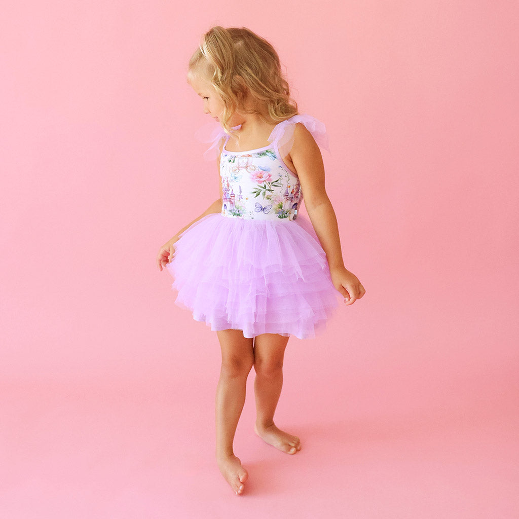 Katrina Tulle Smocked Dress