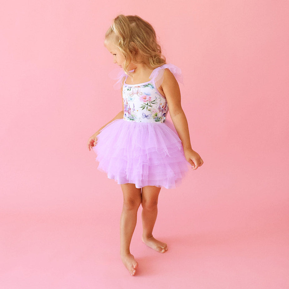 Katrina Tulle Smocked Dress