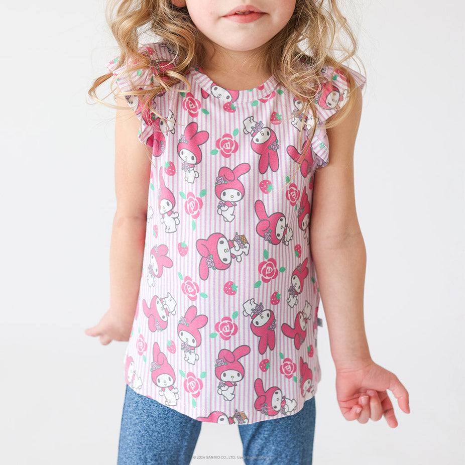 My Melody® Springtime Ruffled Tee