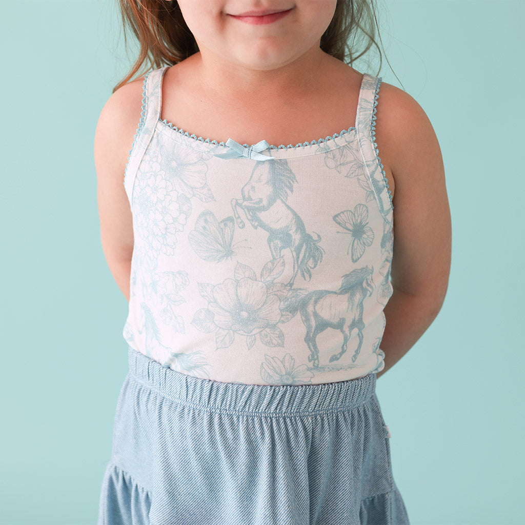 Charlotte Anne Girls' Picot Cami