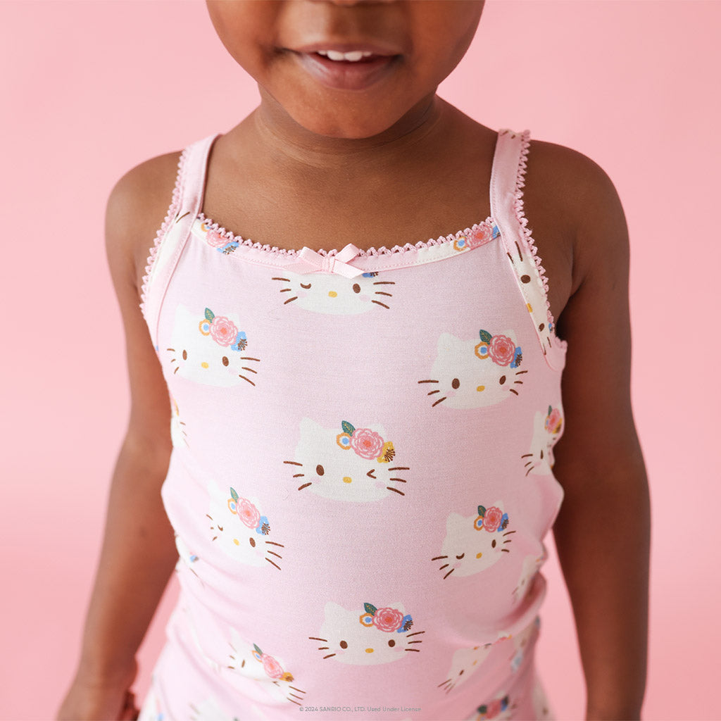 Pastel Pink Hello Kitty® Girls' Picot Cami