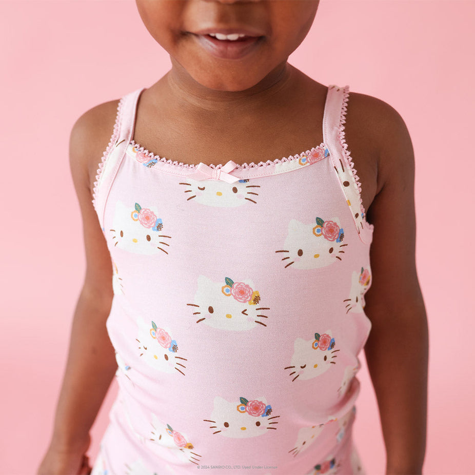 Pastel Pink Hello Kitty® Girls' Picot Cami