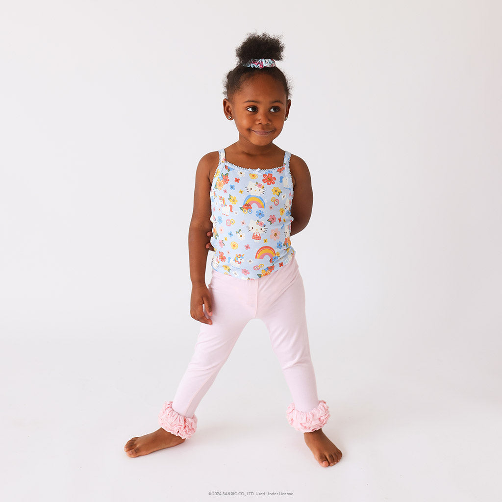 Springtime Blue Hello Kitty® Girls' Picot Cami