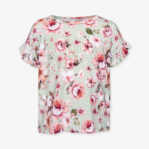 Millicent Ruffled Boxy Tee