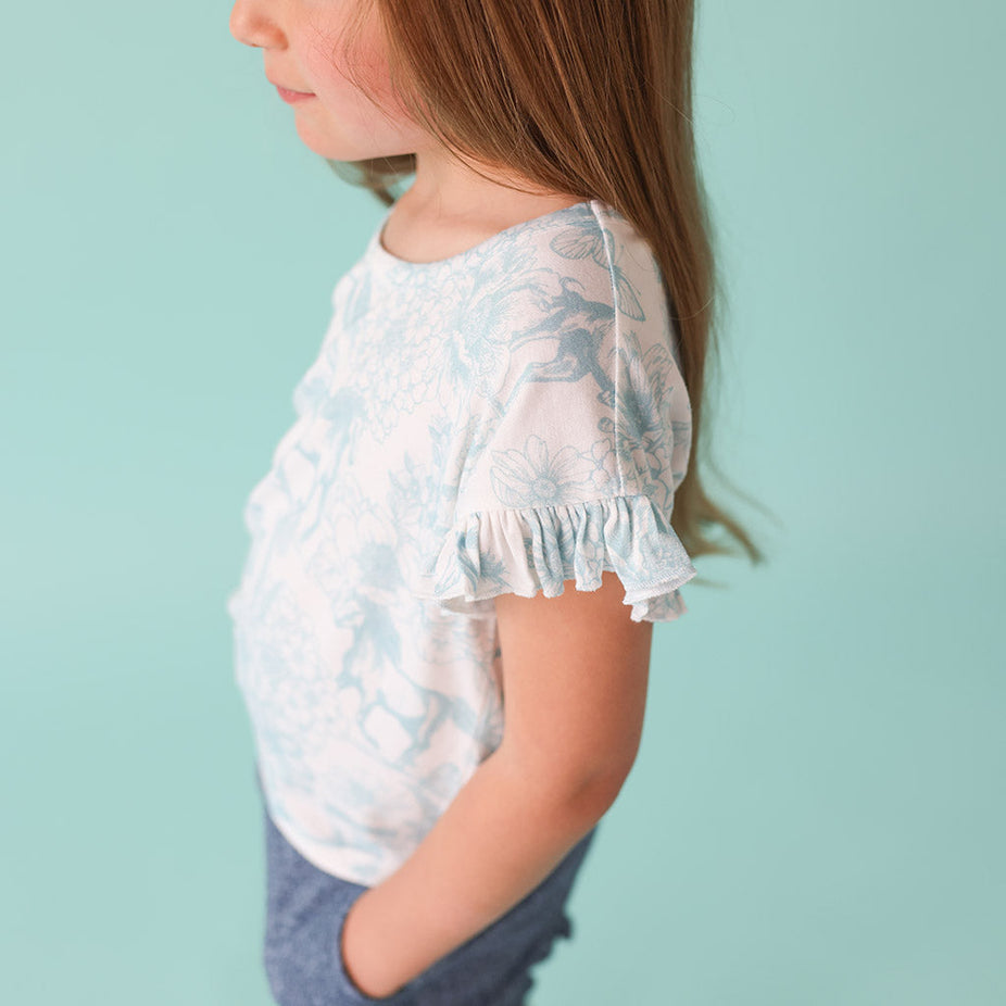 Charlotte Anne Ruffled Boxy Tee
