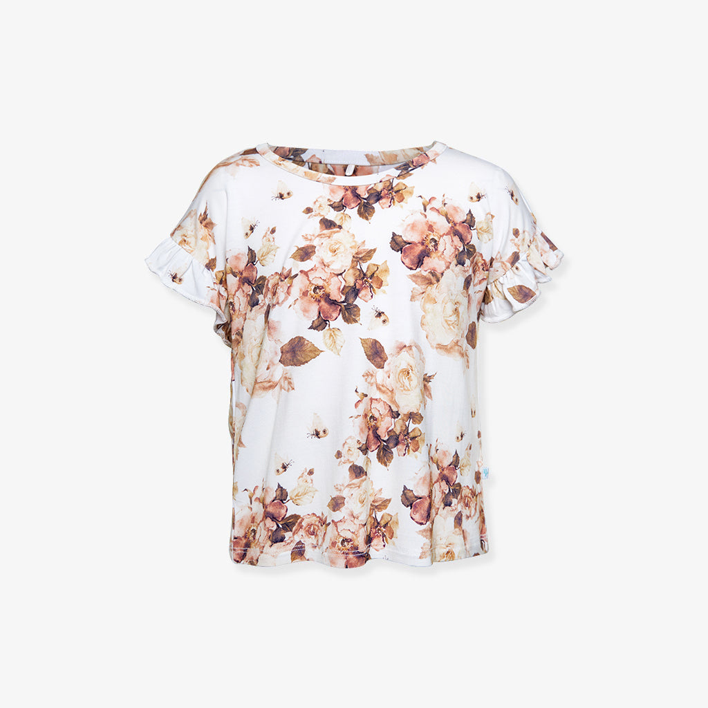 Reese Ruffled Boxy Tee