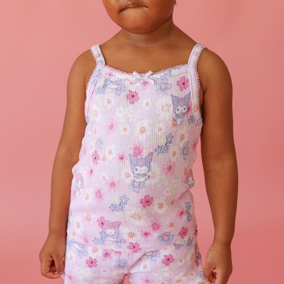 Kuromi® & My Melody® Garden Pointelle Cami
