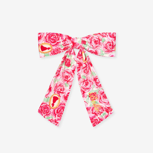 Disney Belle Roses Luxe Bow Hair Clip