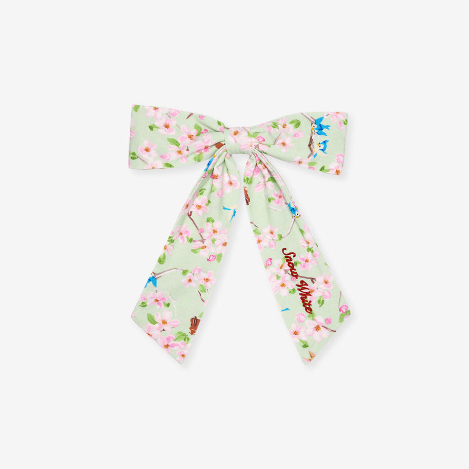Disney Snow White Blossoms Luxe Bow Hair Clip