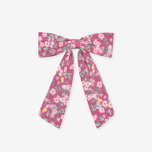Disney Aurora Floral Luxe Bow Hair Clip