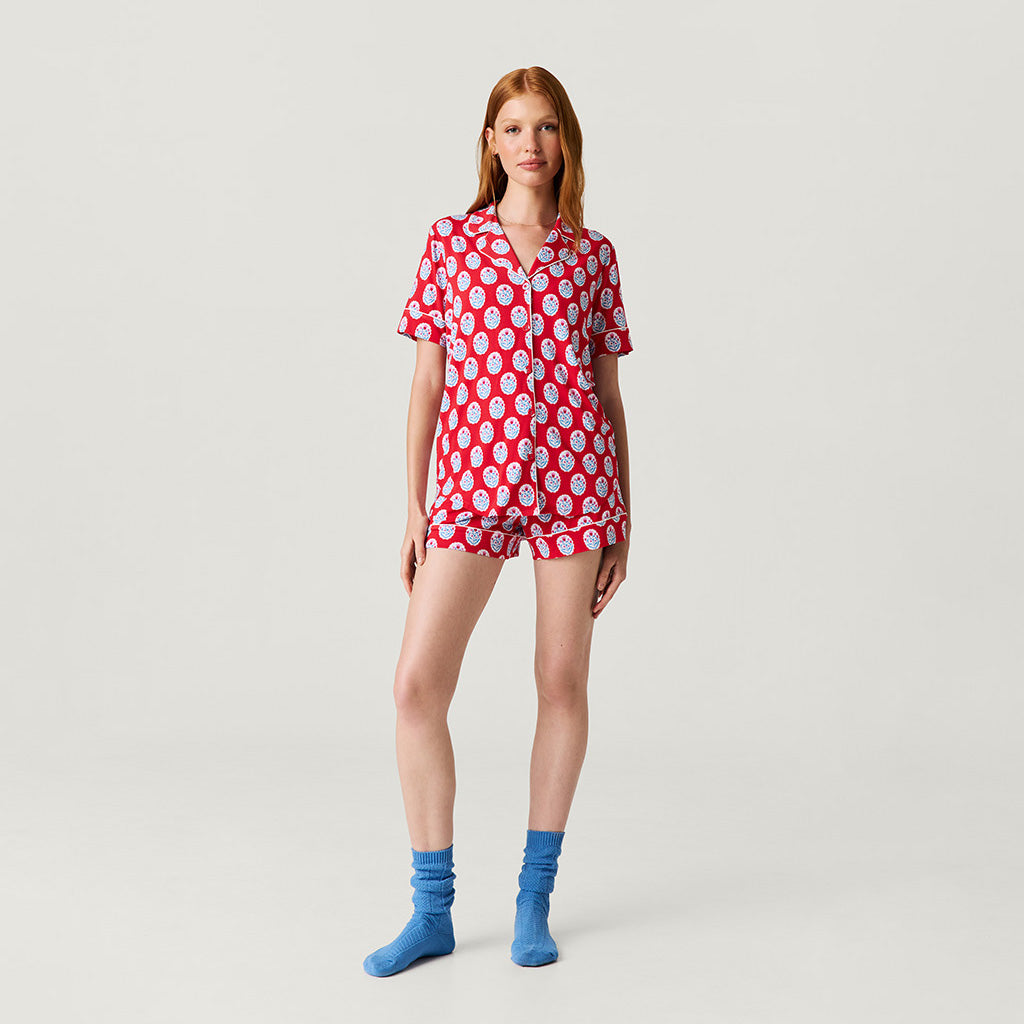 Cece Women's Luxe Pajama Short Set