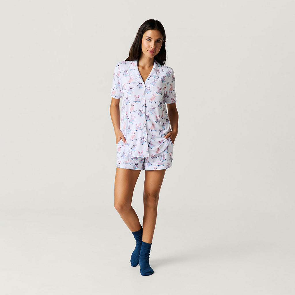Toby Women's Luxe Pajama Short Set