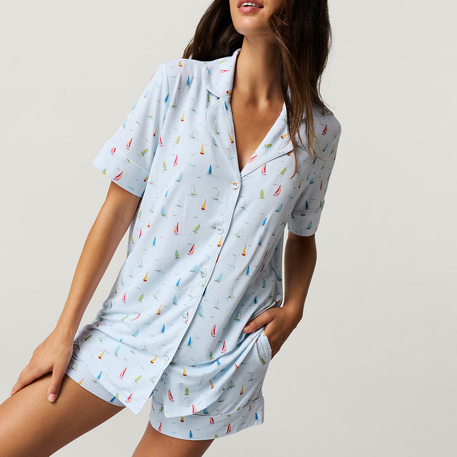 Oslow Women's Luxe Pajama Short Set