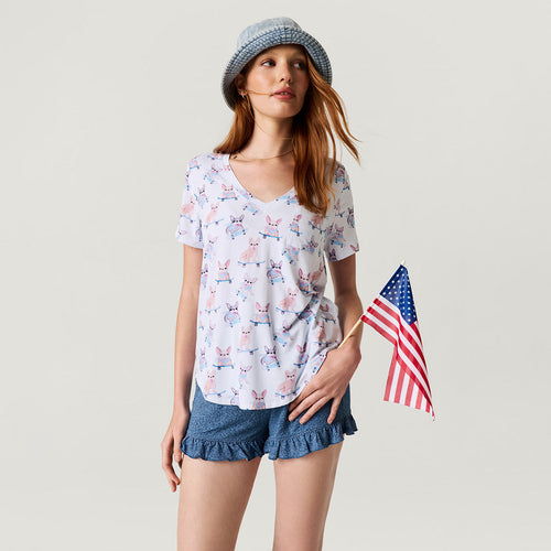 Toby Women's V-Neck Tee