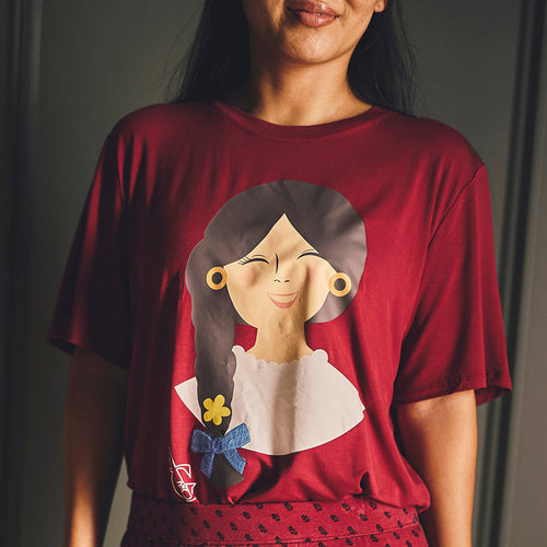 American Girl® Josefina Portrait Women's Loose Tee