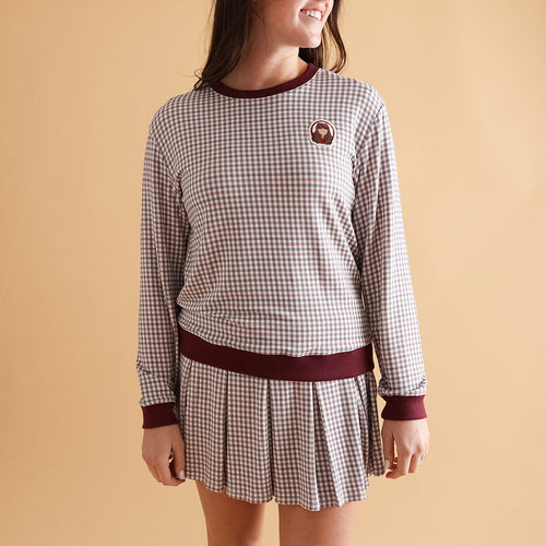 American Girl® Samantha Parkington™ Women's French Terry Pullover Sweatshirt