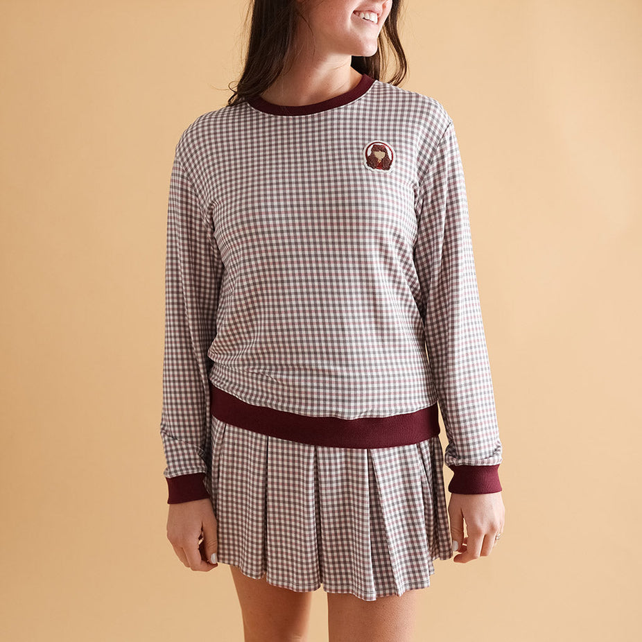 American Girl® Samantha Parkington™ Women's French Terry Pullover Sweatshirt