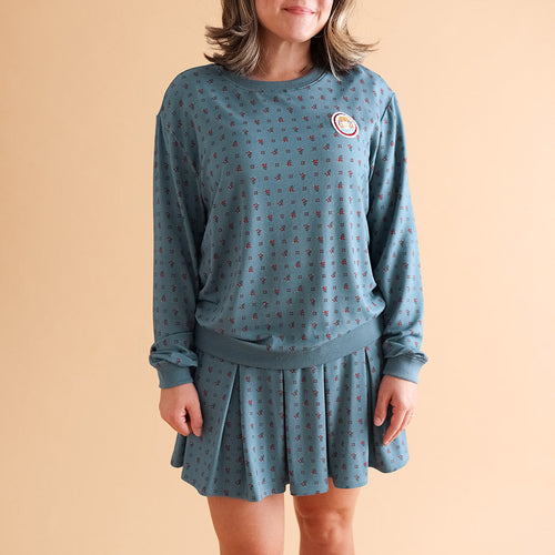 American Girl® Kirsten Larson™ Women's French Terry Pullover Sweatshirt