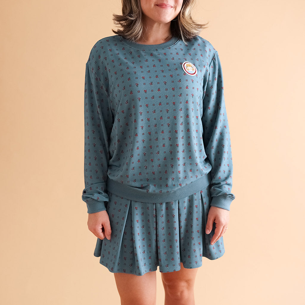 American Girl® Kirsten Larson™ Women's French Terry Pullover Sweatshirt