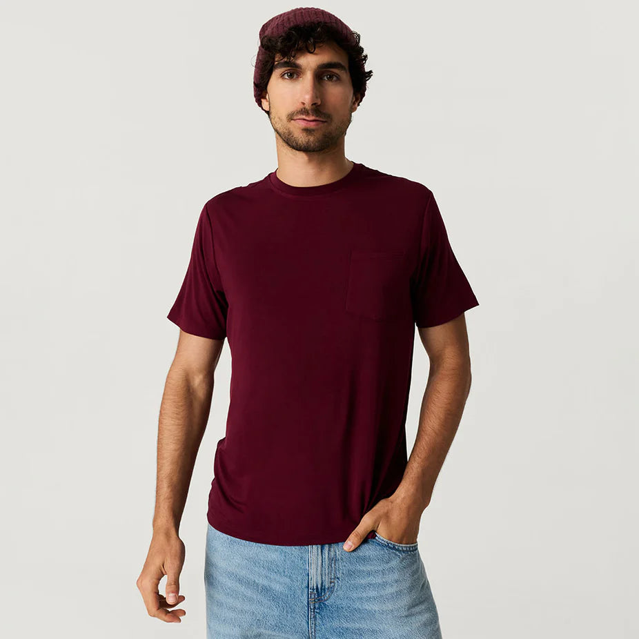 Men's Sangria Pocket Tee