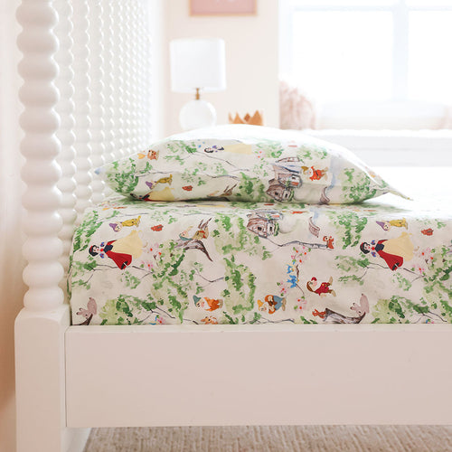 Disney Princess Snow White Sheet Pillow Cover Set