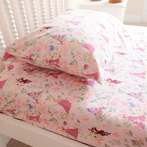 Disney Princess Aurora Sheet Pillow Cover Set