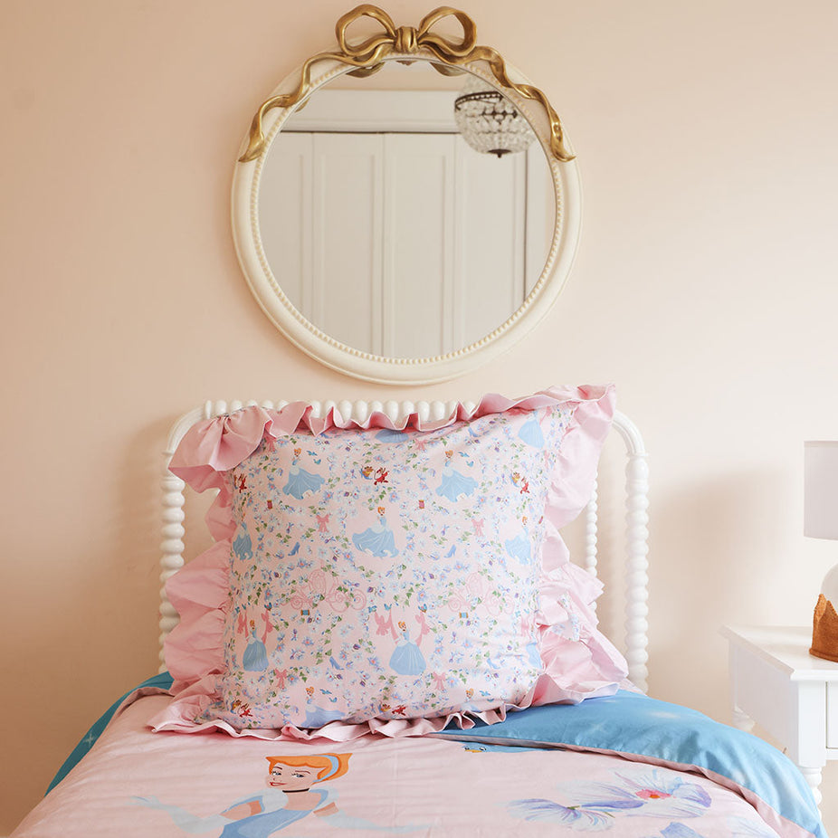 Disney Princess Cinderella Ruffled Euro Sham
