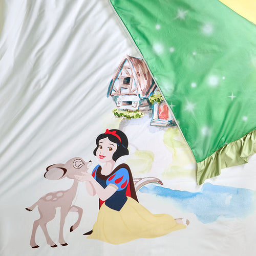 Disney Princess Snow White Reversible Ruffled Duvet Cover