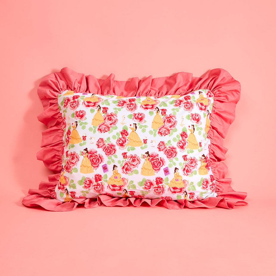 Disney Princess Belle Ruffled Pillowcase