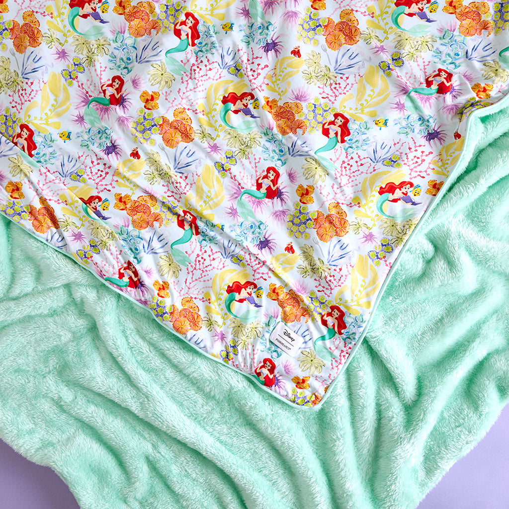 Disney Princess Ariel Luxe Plush Patoo® Blanket