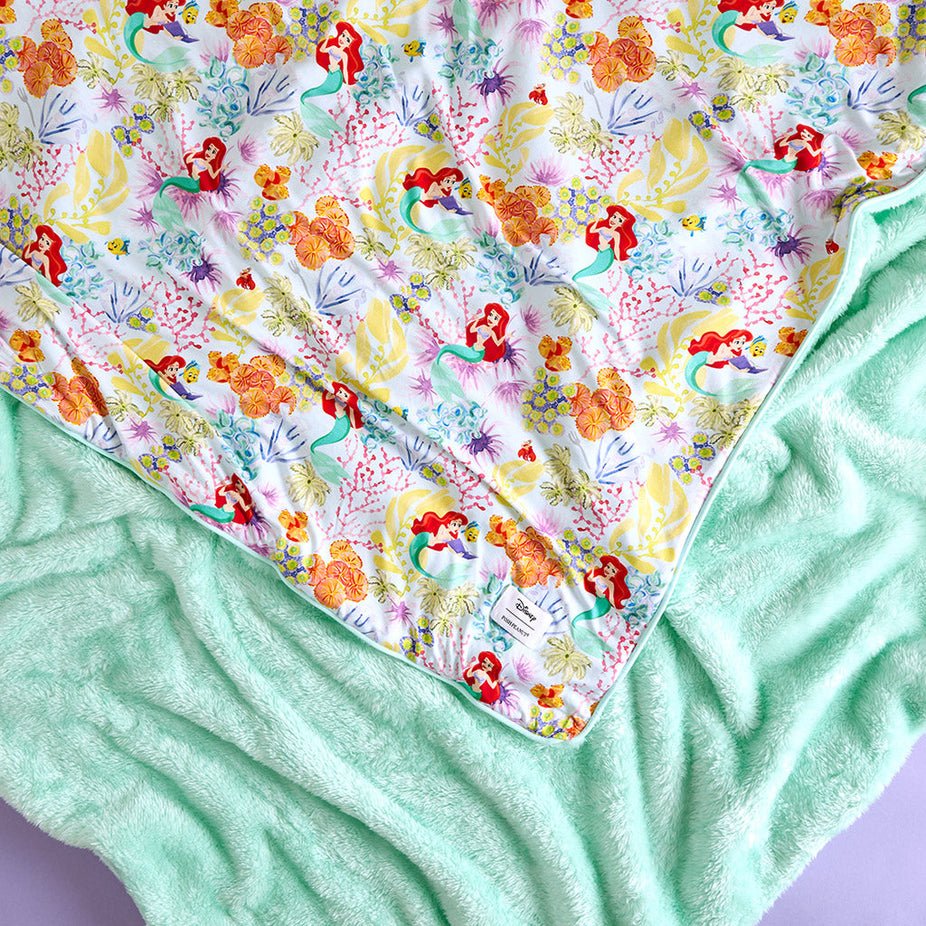 Disney Princess Ariel Luxe Plush Patoo® Blanket