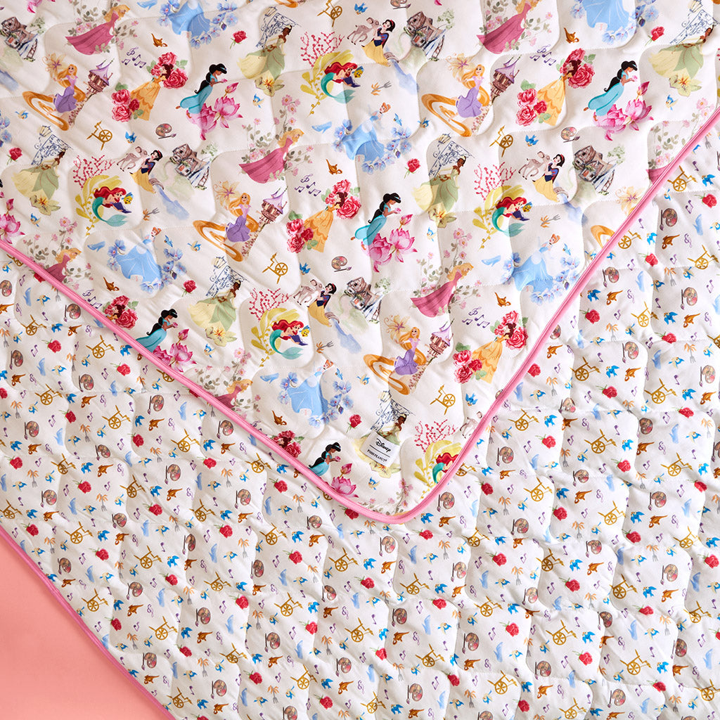 Disney Princess Ball & Princess Accessories Reversible Quilted Patoo® Blanket