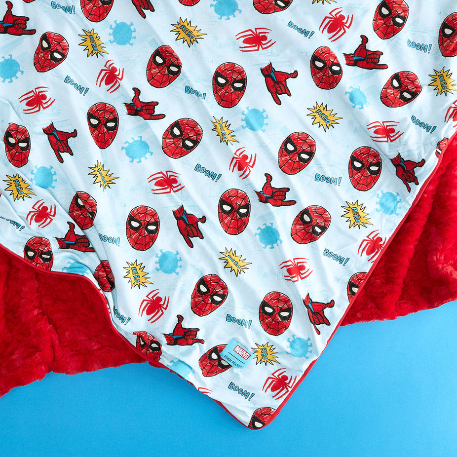 Marvel Friendly Neighborhood Spider-Man Minky Luxe Patoo® Blanket