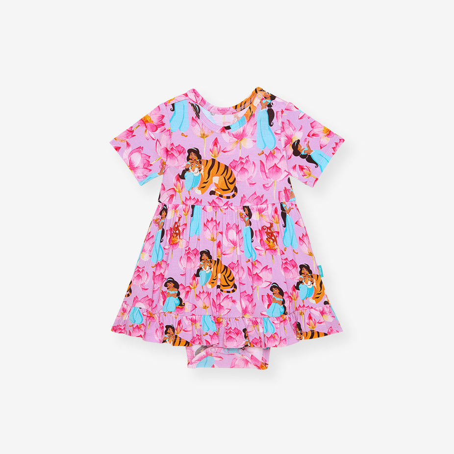 Disney Princess Jasmine Ruffled Twirl Bodysuit Dress