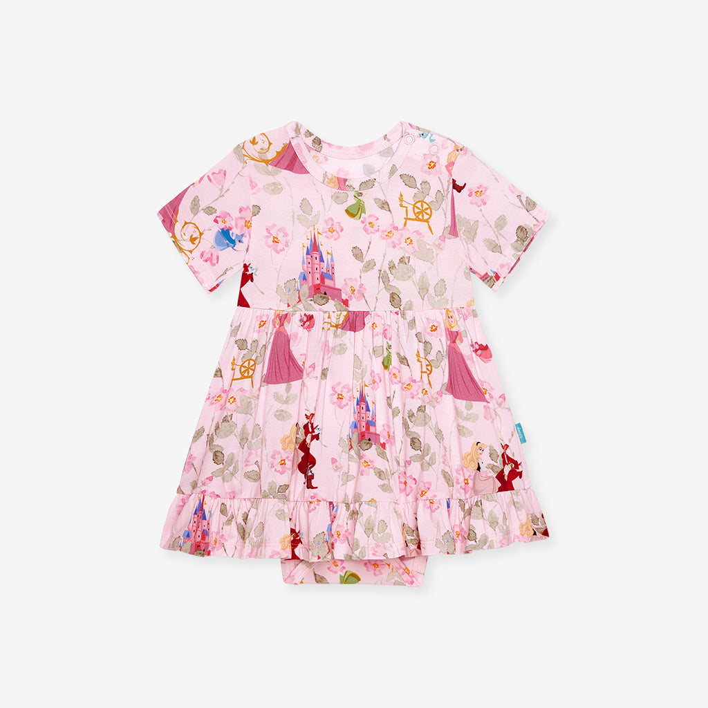 Disney Princess Aurora Ruffled Twirl Bodysuit Dress