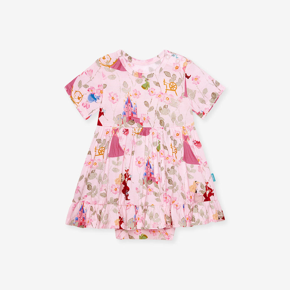 Disney Princess Aurora Ruffled Twirl Bodysuit Dress