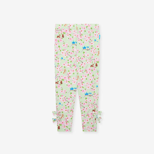 Disney Snow White Blossoms Bow Leggings