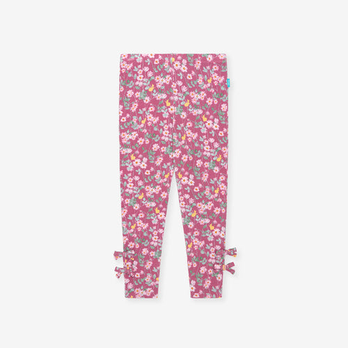 Disney Aurora Floral Bow Leggings