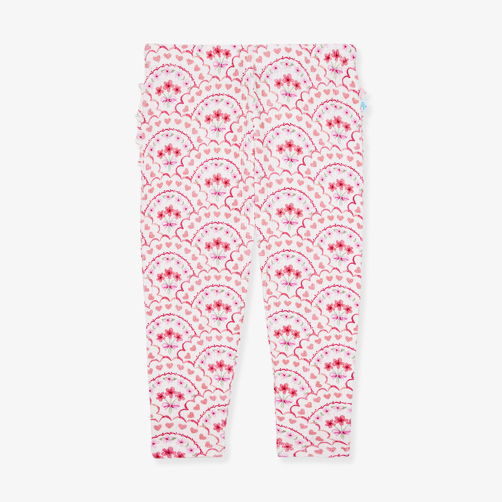 Janelle Pointelle Ruffled Bum Leggings