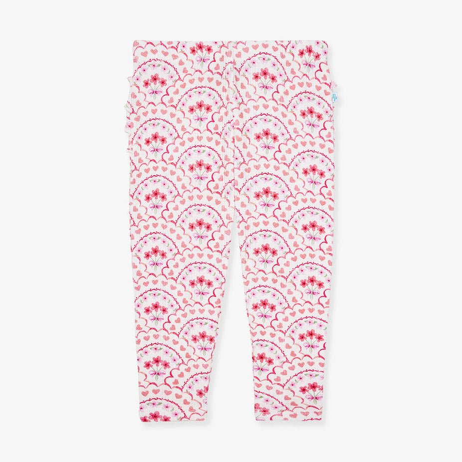 Janelle Pointelle Ruffled Bum Leggings