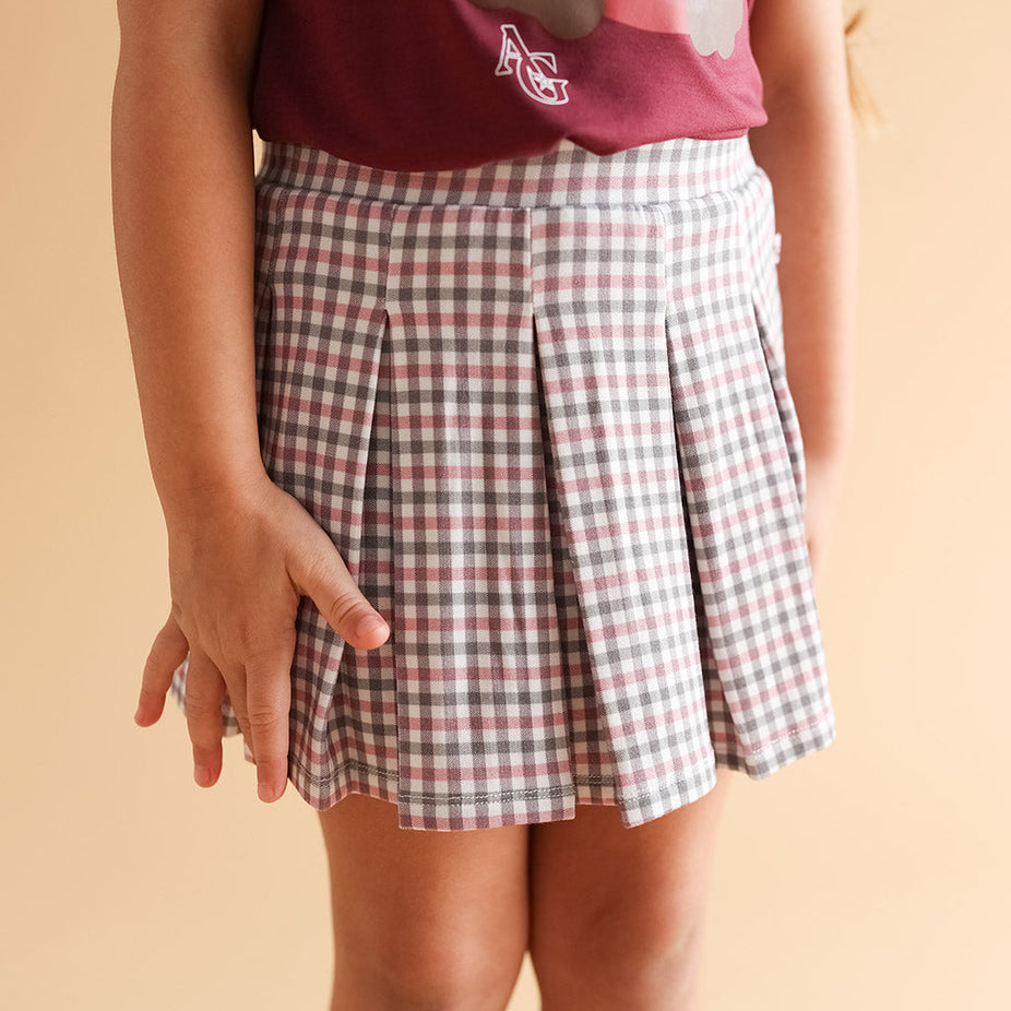 American Girl® Samantha Parkington™ French Terry Pleated Skort
