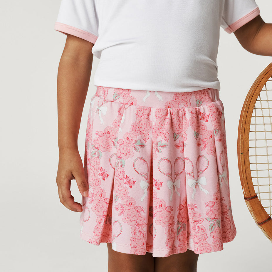 Mirra French Terry Pleated Skort