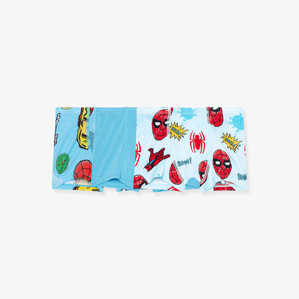 Marvel Heroes Boys' Boxer Brief Set