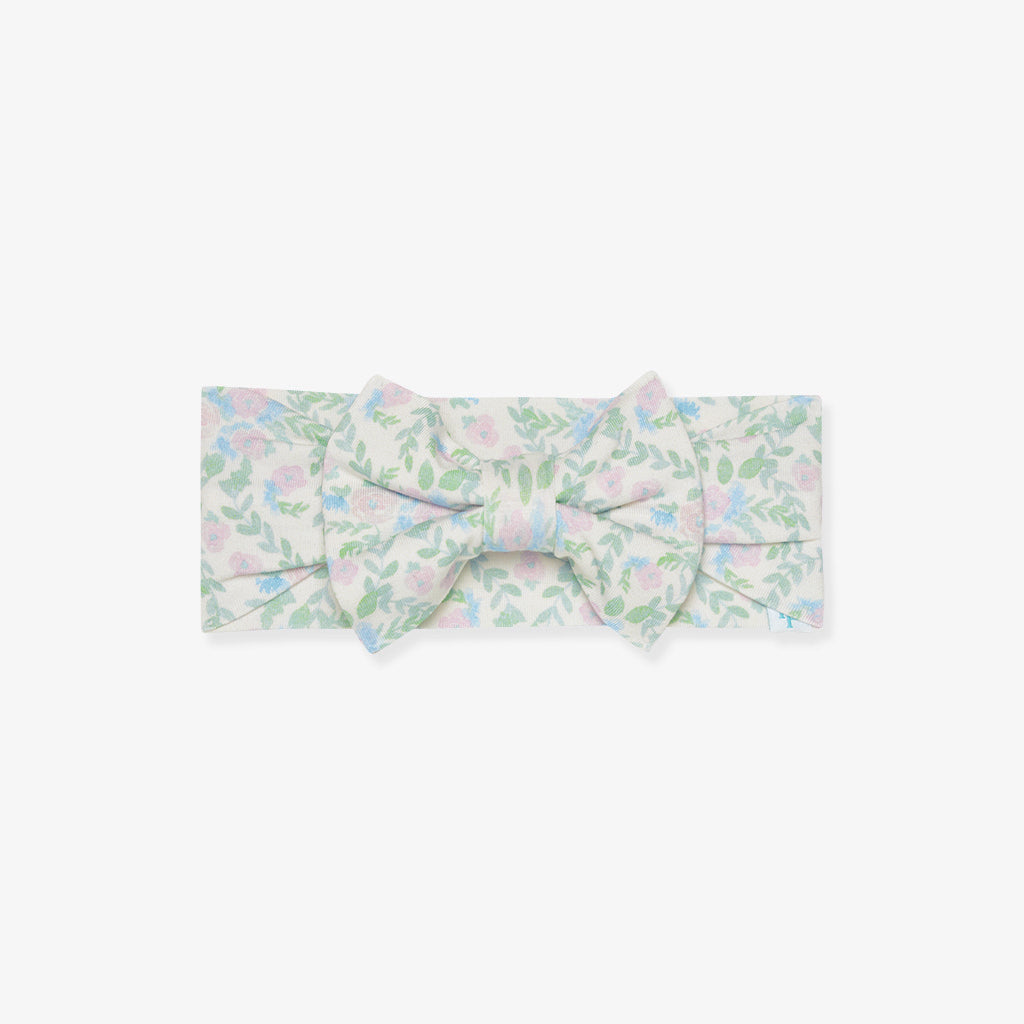Prairie Floral Luxe Bow Headwrap
