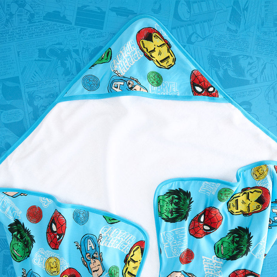 Marvel Heroes Hooded Towel