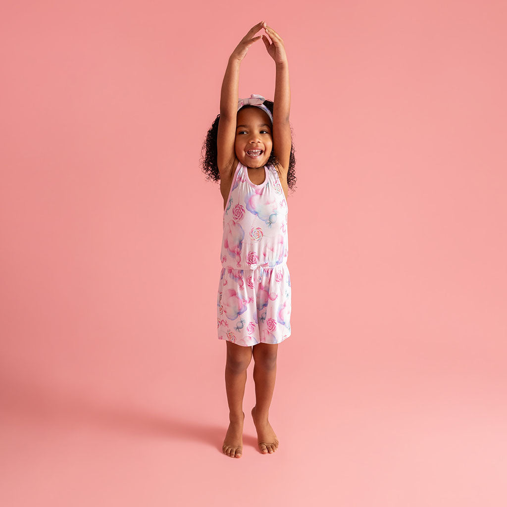 Sweeties Criss-Cross Back Romper