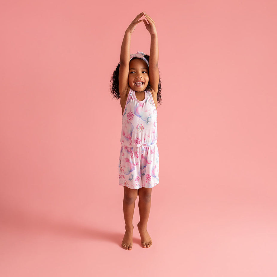 Sweeties Criss-Cross Back Romper