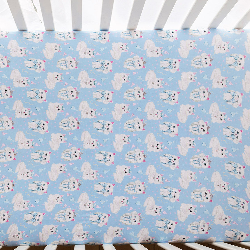 Dixie Cat Crib Sheet