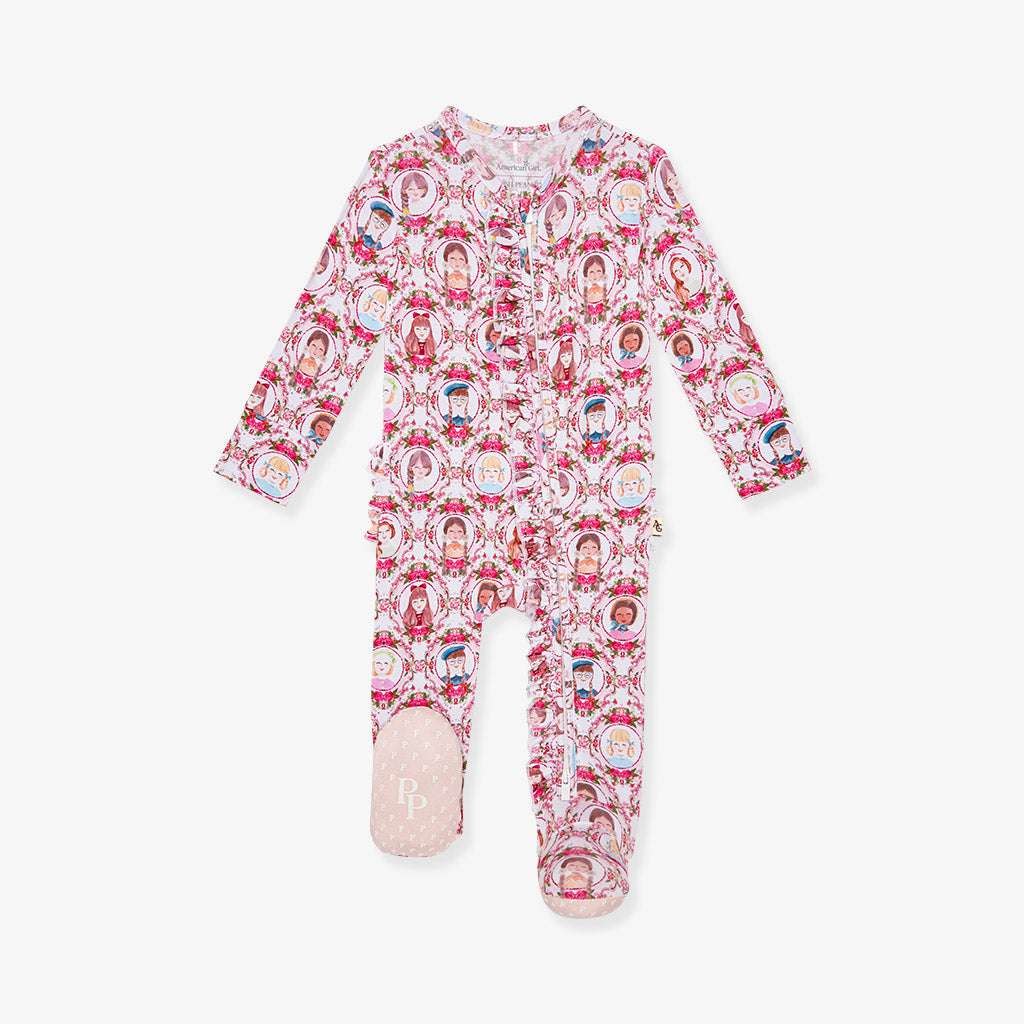 American Girl® American Girls Footie Ruffled Zippered One Piece